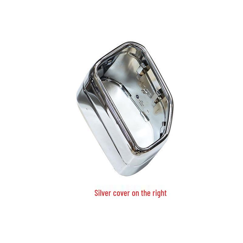 

BMW X3/X4 2022 Black Stainless Steel Square Tailpipe Cover