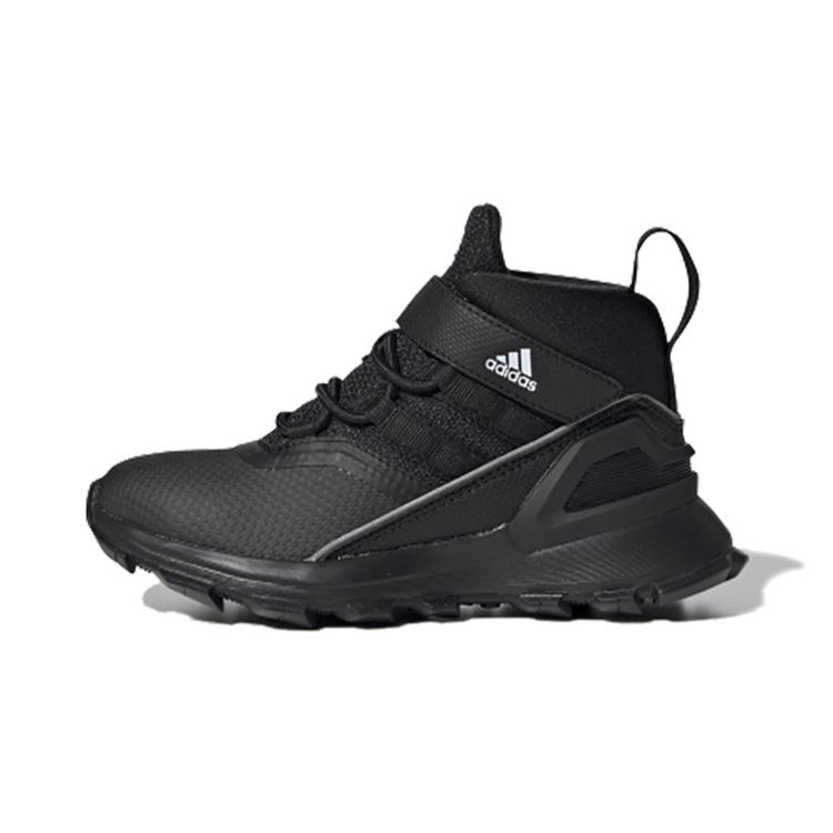Adidas Rapidarun Run Atr El K Mid top Kids  Running Shoes Black Kids  EH0685 30.5