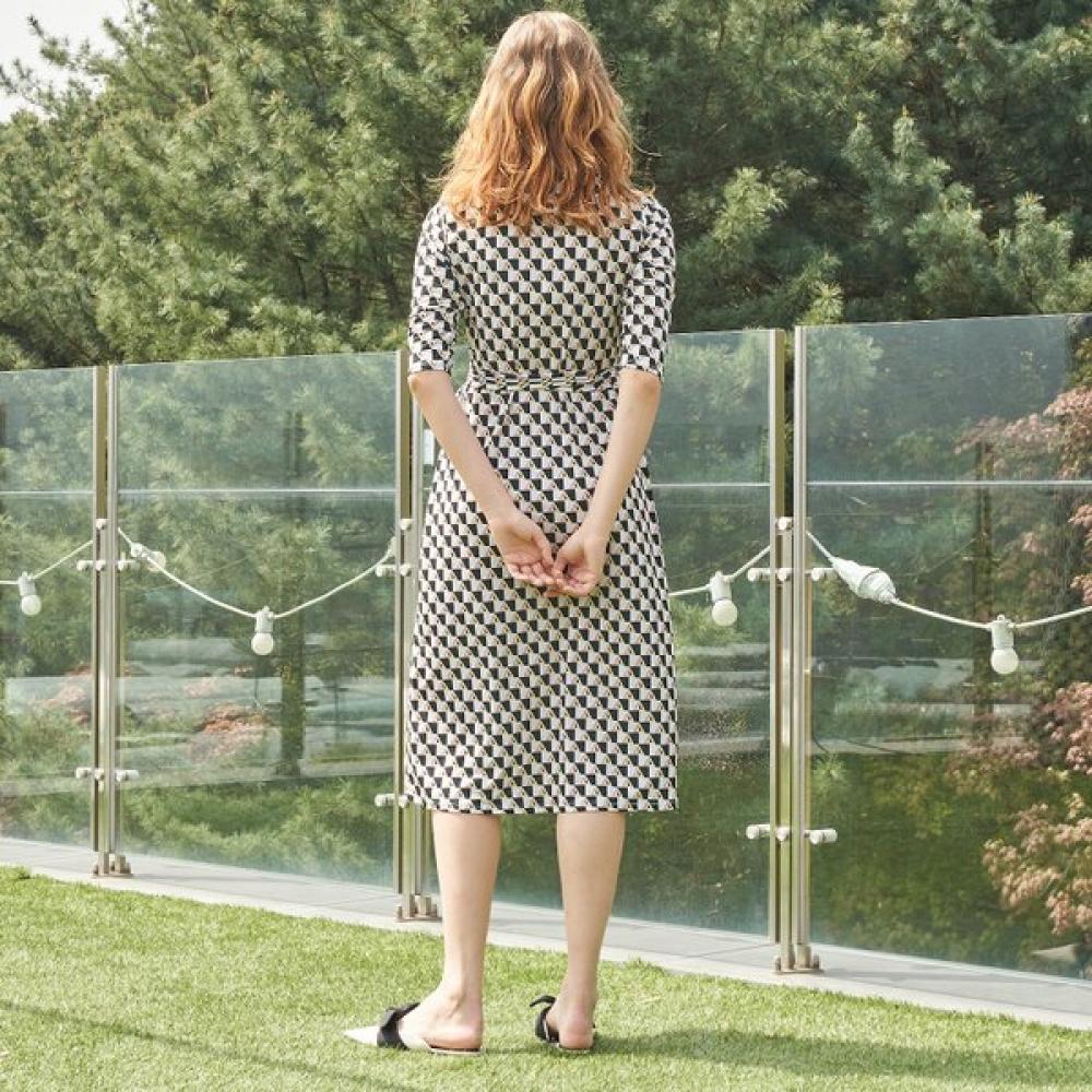 Lipbbam 3 4 Sleeve Long Wrap Dress Creora Deroci Cara Ldm11df01