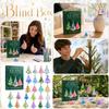 2D Christmas Tree Acrylic Calendar Hanging Ornament for Holiday Home Decor and Winter Gifts