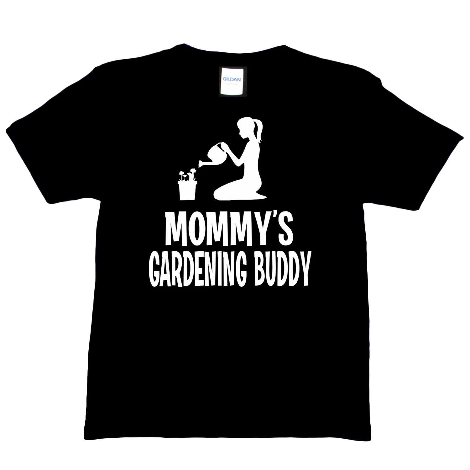 

Mommy s Gardening Buddy Funny Girls T-shirt Tee Birthday Gift For Girls Boys XL