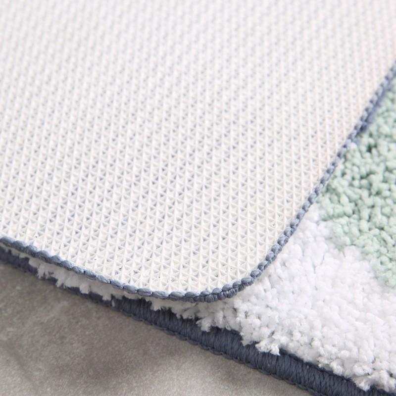 Absorbent Bathroom Mat Non-Slip Door Entryway Shower Toilet Modern Minimalist Floor Rug 40x60cm To 60x9