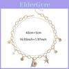 Collier Pendentif Coquillage Naturel Pour Femmes Avec Accents de Perles Accessoire d'Été