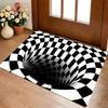 Checkerboard Illusion Living Room Nonslip Area Rug Soft Carpet For Bedroom Game Playroom Sofa Office Home Decor Doormat Christmas Gift C9301833