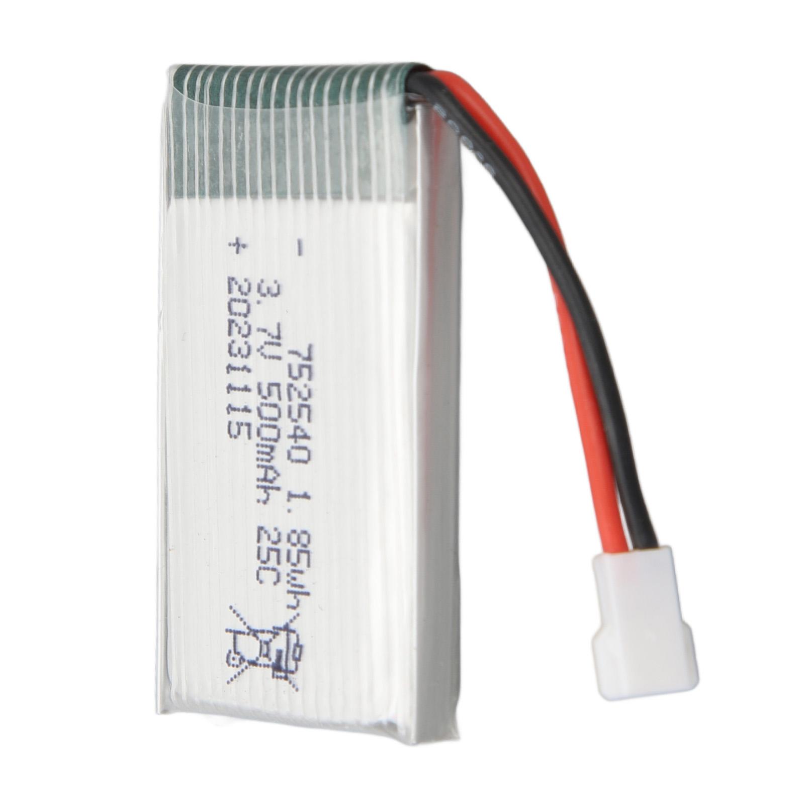 

3.7V 500mAh литиевая батарея 3.7V 500mAh 25C высокое увеличение 752540 полимерный литий-ионный аккумулятор