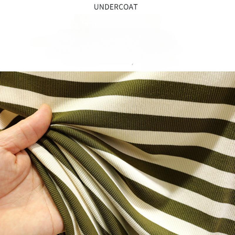 Camiseta sin mangas con tirantes finos para mujer, informal, ajustada, a la moda, camisola sin mangas, cuello redondo, camiseta interior holgada de verano, camisolas a rayas