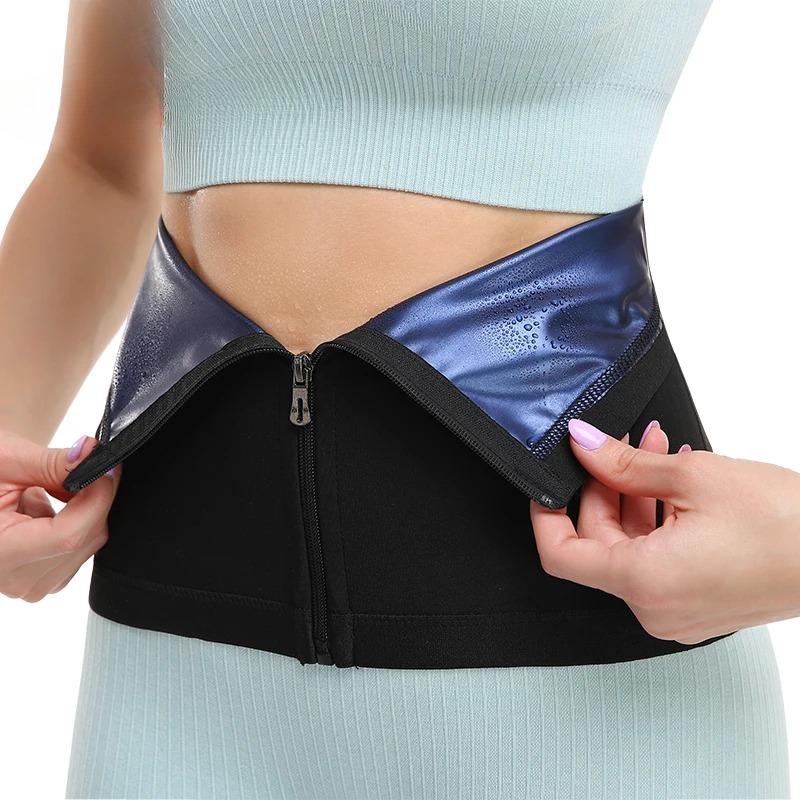 Women Waist Trainer Strap Premium Sauna Wrap Shapers Weight Loss Waist Trimmer Fitness Sweat Workout Slimming Belt Belly Cincher