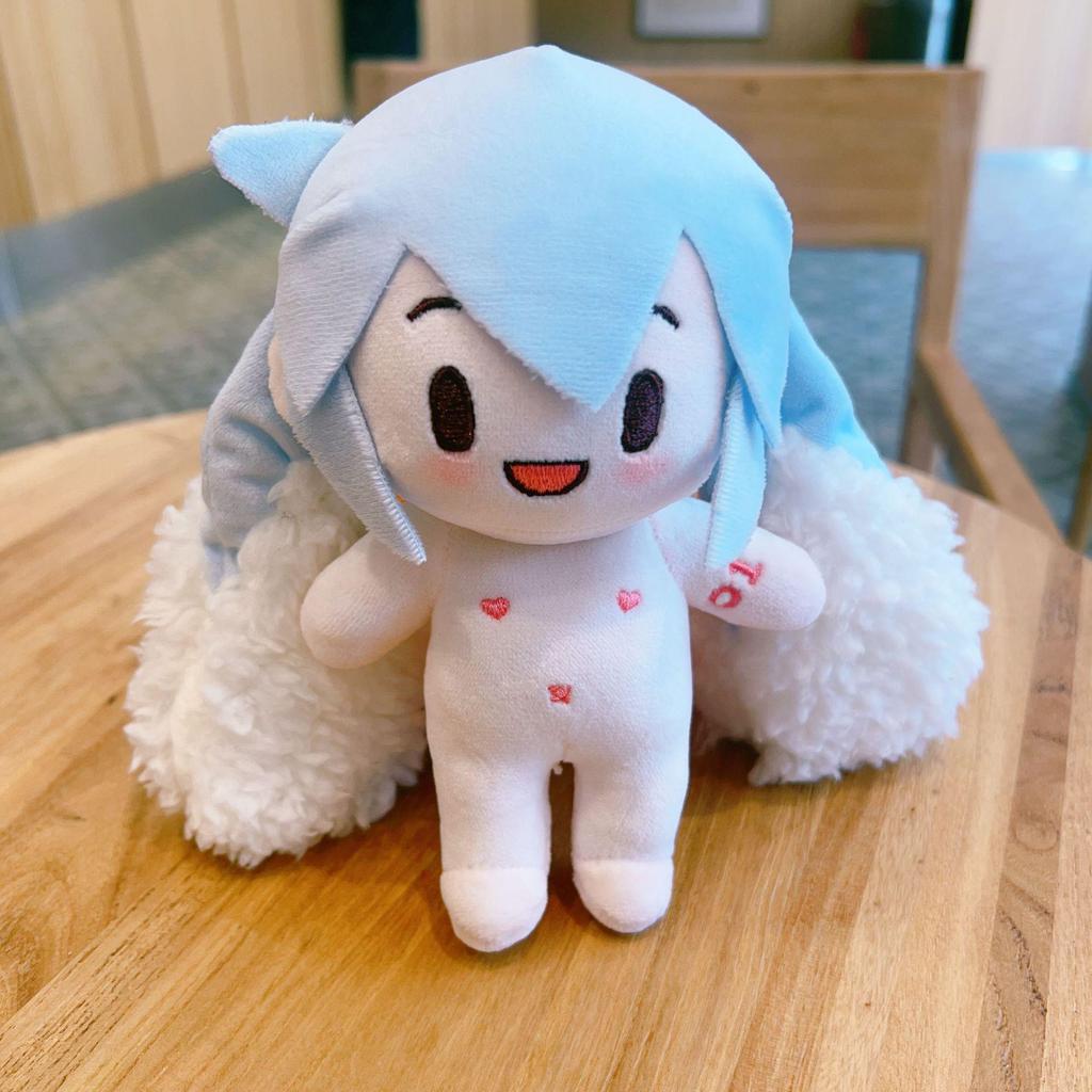 15cm Yukineko Cotton Plush Doll - Replaceable Outfit, Cute Birthday Gift