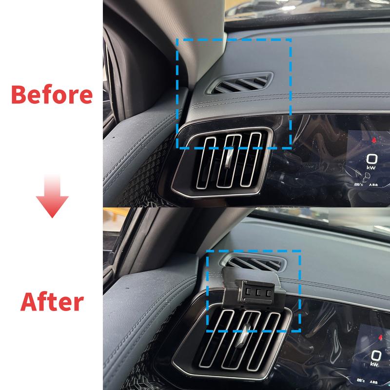 Car Mobile Phone Holder for BYD Seal U Song Pro Max EV 2024 2025 GPS Bracket Navigation  Accessories Stand Auto