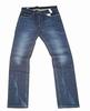 Lee Stretch Slim Tapered Pants LM0813 126 Dark Distressed Size 28
