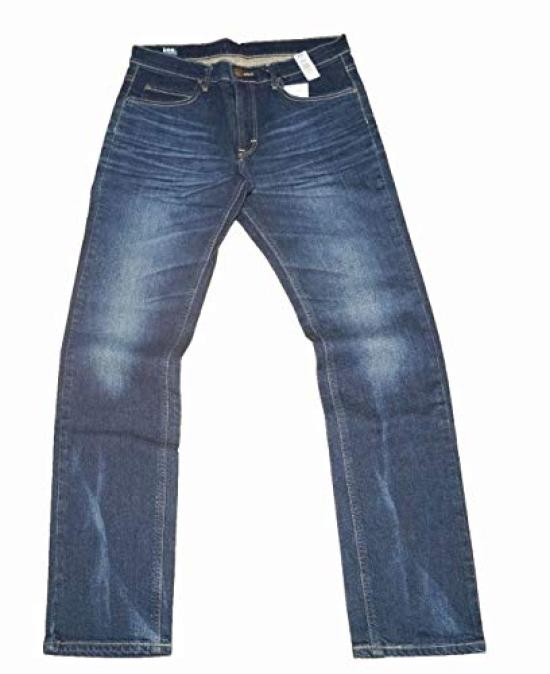 Lee Stretch Slim Tapered Pants LM0813 126 Dark Distressed Size 28