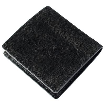 Tabarat Genuine Elephant Leather Coin Made In Respect for the Aged Day Gift Men's Purse, Japan, (Black)