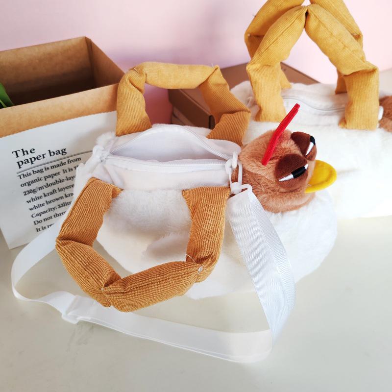 Gogo Chicken Cartoon Celebrity Handbag – Large Capacity Cute Crossbody Bag Gift