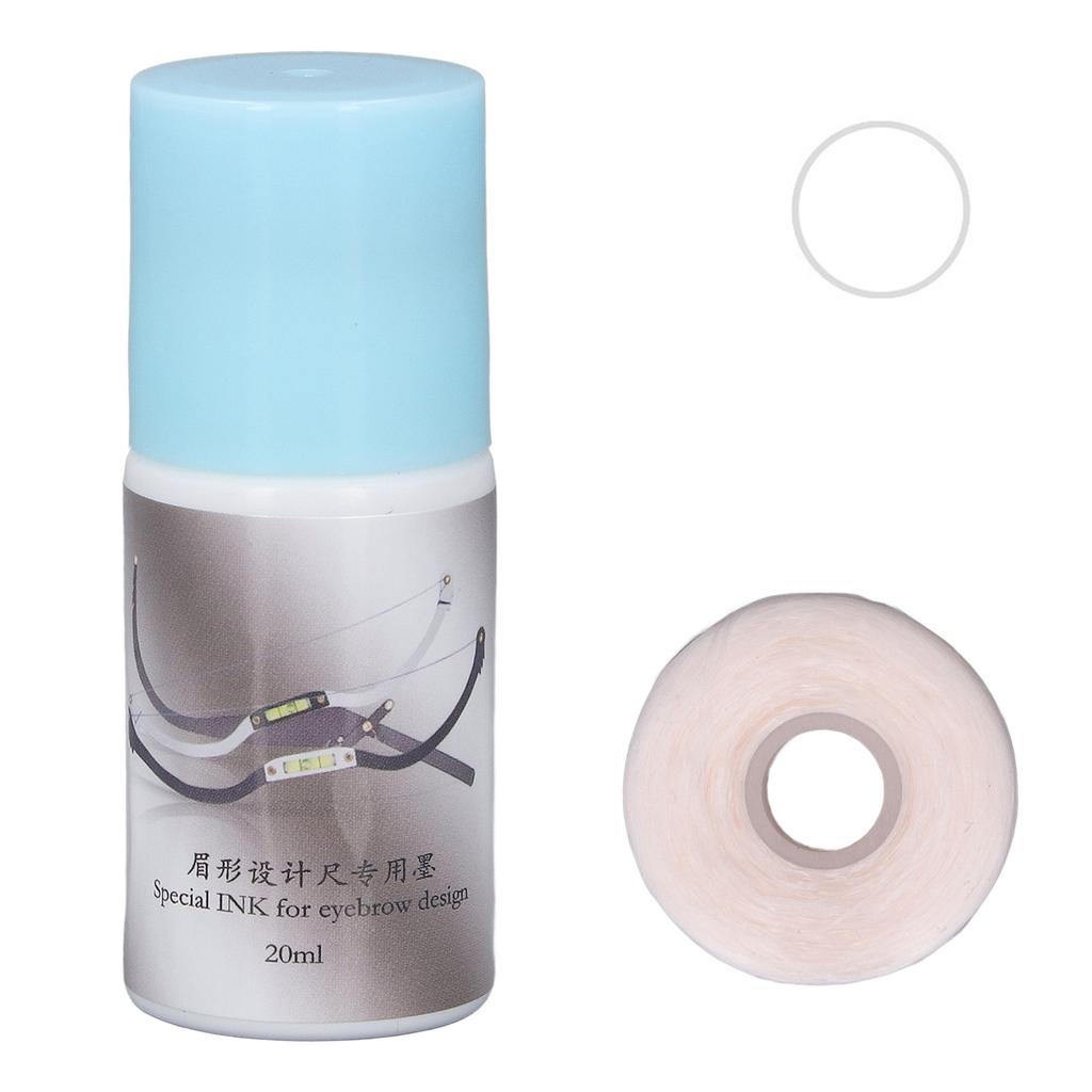 20ml Eyebrow Shaper Ink Featuring Bow Pigment Mapping String Eyebrow Design Accessory Kit Mapping
