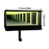 92MF Unconfined Shimmering Garage Key Holder, Small Garage with LED Lights