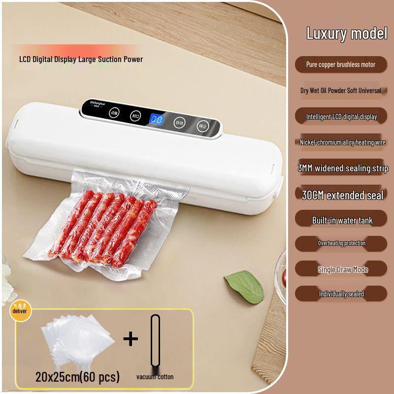 Fully Automatic Vacuum Sealer for Food Preservation and Packaging