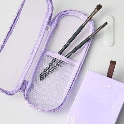 [Picasso] Curly Exclusive Eye Tutorial Set (207A+722 Date+Mesh Pouch Purple+Gift Box)
