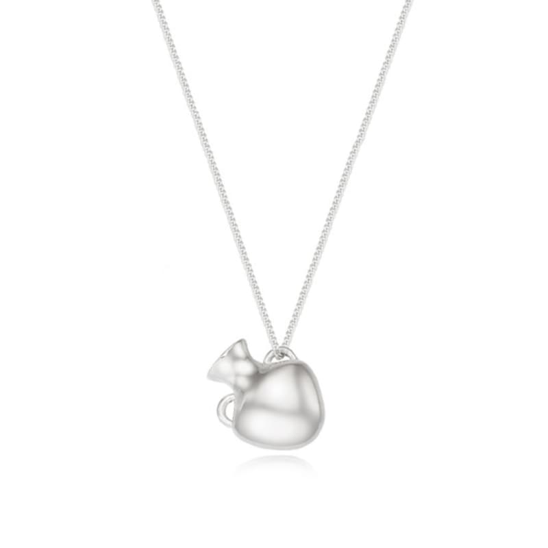 

Denu Memory pot necklace silver