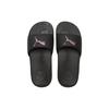 PUMA Cool Cat Sport Glitter Slippers Black/Golden Women's 371017-03