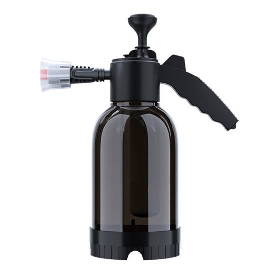 0.5 Gallon Foam Sprayer Hand Pump Sprayer Portable Spray Bottle with 2 Nozzle Safety Valve for Garden Plant Watering Car Washing And Cleaning