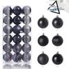 24/36Pcs 3/4cm Christmas Balls Decoration Christmas Tree Ornaments Xmas Hanging Pendants Home Party Navidad Decor New Year Gifts