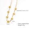 Popular Stainless Steel Flowers Necklaces Pendant Chain Chocker Giveaway For Birthday Gift Idea Girl Women Jewelry Accessory PresentFashion Necklaces