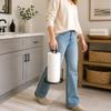 Black Round Towel Holder for Kitchen Countertop