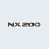 Glossy Black ABS Letters NX200 NX300 NX200t NX300h HYBRID Emblem For Lexus Car Trunk Logo Sticker Badge Accessories