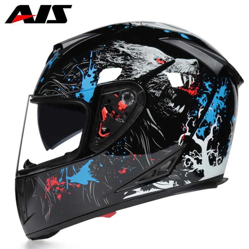 Motorcycle Helmet Capacete Cascos Full Face Racing Helmets Double Visor Racing Motocross Helmet Casco Modular Moto Helmet