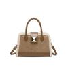 Urban Minimalist Trendy Contrast Color Womens Small Square Crossbody Bag For Fashion