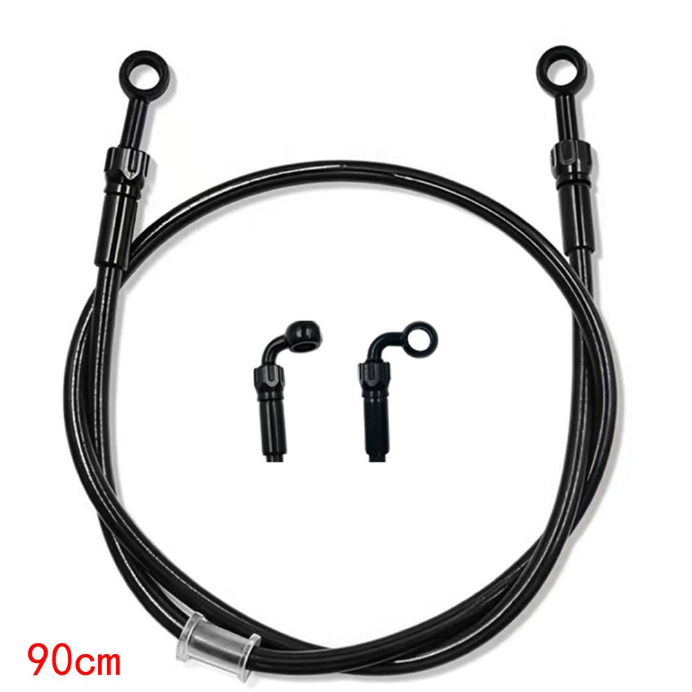 Hydraulischer Bremschlauch Edelstahlverstärkte Bremsleitung mit ABS-Ummantelung für Motorrad Bietet verbesserte Bremskontrolle