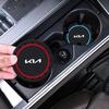 2 Stück Auto-Becherhalter Rutschfeste Silikonmatte Wasserbecher Anti-Rutsch-Pad für KIA Rio Soul Seltos Forte K5 K3 Niro Sorento Stinger Sportage