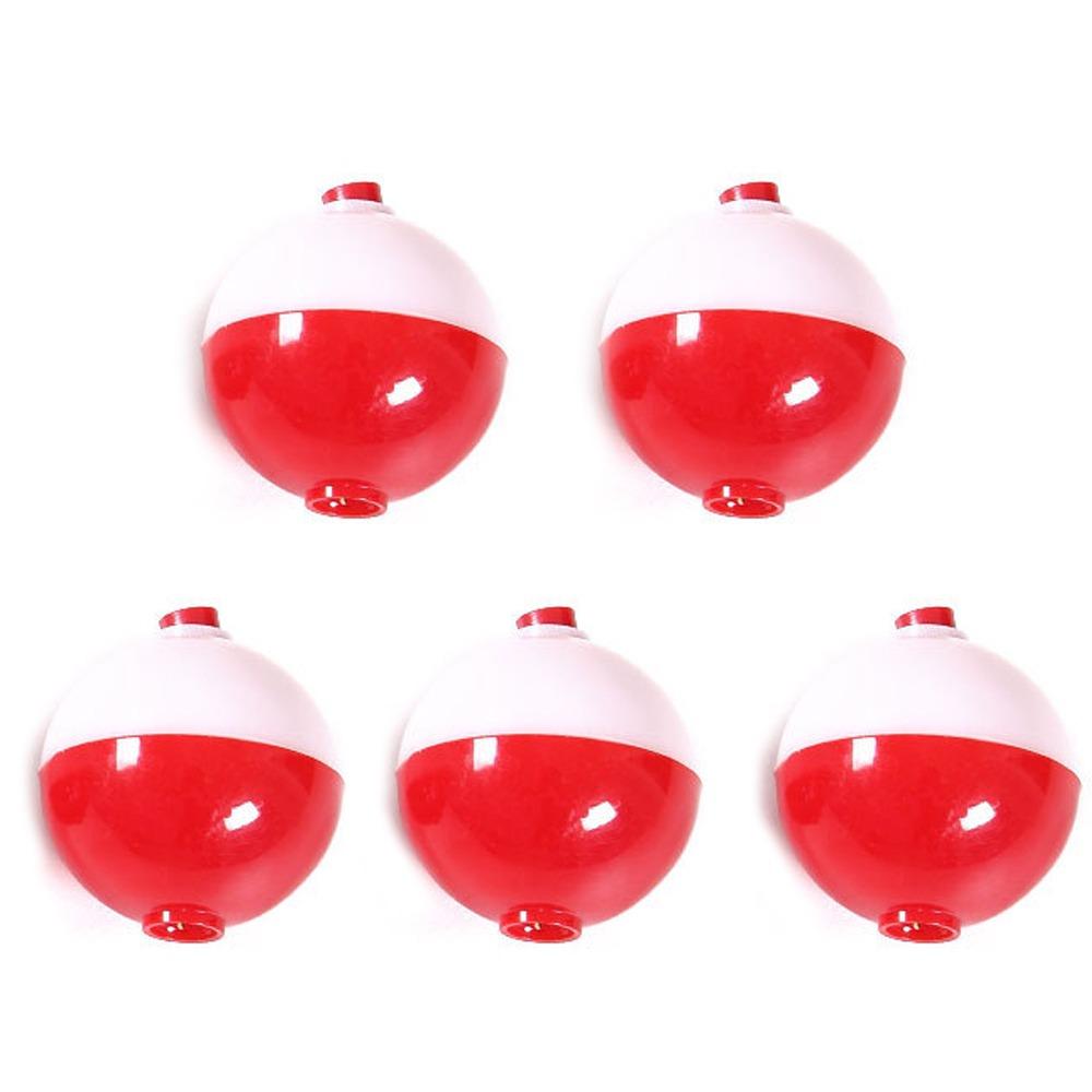 Red White Fishing Float Ball Round Buoy Fishing Floating Tool Mini Fishing Bobber Floats Set Men