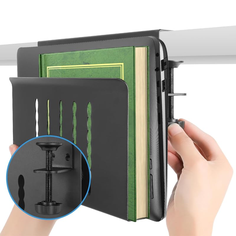 

Вертикальная подставка для ноутбука Rockykey, настольная боковая стойка, стойка для хранения из алюминиевого сплава, подставка для ноутбука, подставка для компьютера, хранение документов, грузоподъемность 5 кг, легко