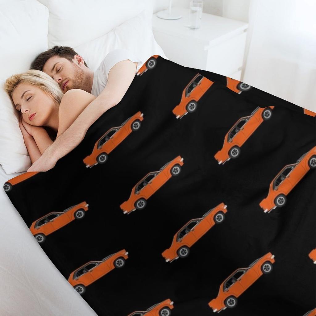 LH Holden Torana SLR/5000 1974 Saffron Orange on Black Throw Blanket christmas decoration Hairy manga Soft Blankets