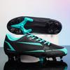 Men‘s Football Shoes Ankle Futsal Soccer Shoes Breathable Spiked Soccer Cleats Outdoor Training Sneakers Teenagers Football Boot