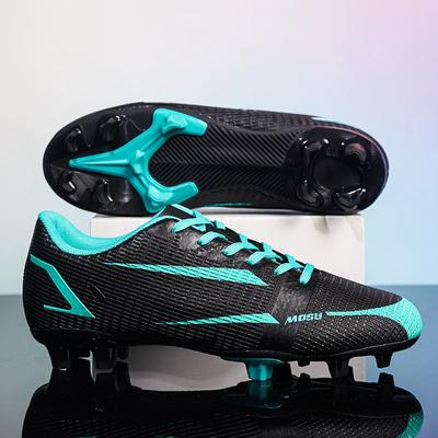 Herren Fußballschuhe Knöchel Futsal Fußballschuhe Atmungsaktive Stollen Fußballschuhe Outdoor Trainingssneaker Teenager Fußballschuh