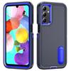 3 In 1 Heavy Armor Defend Phone Case For Samsung Galaxy A16 A06 A15 A14 A54 A26 A36 A56 A17 A27 A37 5G Plastic Frame TPU Cover