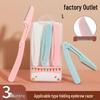 2025 New Folding Eyebrow Razor - Safe & Beginner-Friendly, Unisex Shaving Blade Full Set