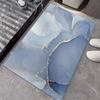 Bathroom Diatom Mud Absorbent Floor Mat Toilet Non-slip Floor Mat Toilet Bathroom Door Blanket Quick Drying