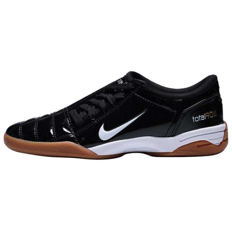 Nike Total 90 3 SP Patent Leather Pack - Black Gum Women Sneakers White Metallic-Gold IB5666-001