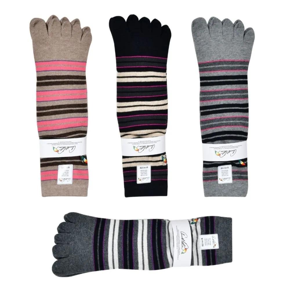 [Arnold Palmer] 5 Pairs Women s Striped Short Toe Socks Sweat-Free Socks Women s Ankle Socks 24cm Random Shipping (5 Pairs)