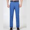 Men High Waist Loose Straight Men's Jeans Casual Denim Pants