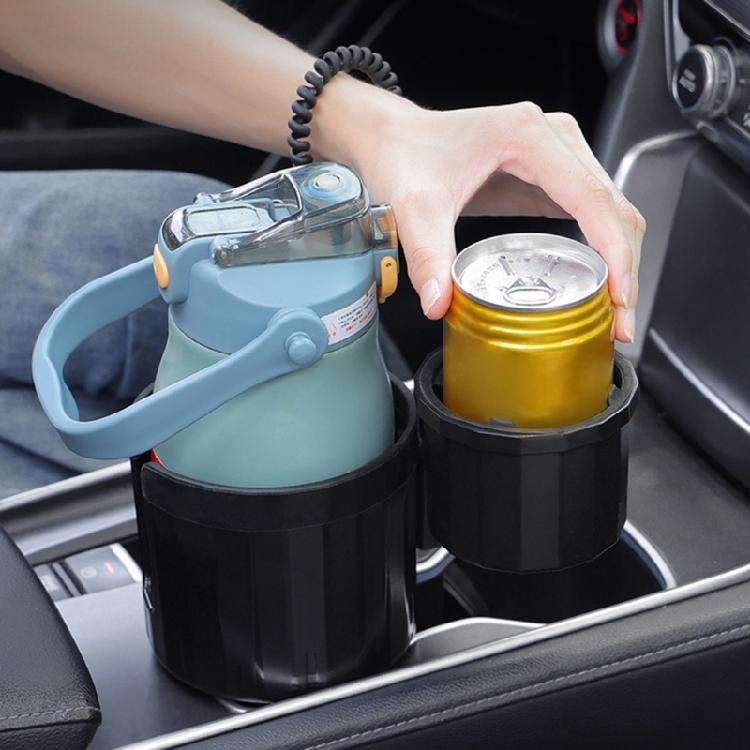 Water Bottle Extender Car Water Cup Holder Universal Vehicle Drink Holder Double Car Cup Holder Expander Expandable Base