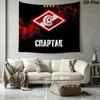 FC Spartak Moscow Wall Tapestry Aesthetic Wall Hanging Printed Fabric Blanket Decorative Tapestries for Bedroom Living Room Home Decor