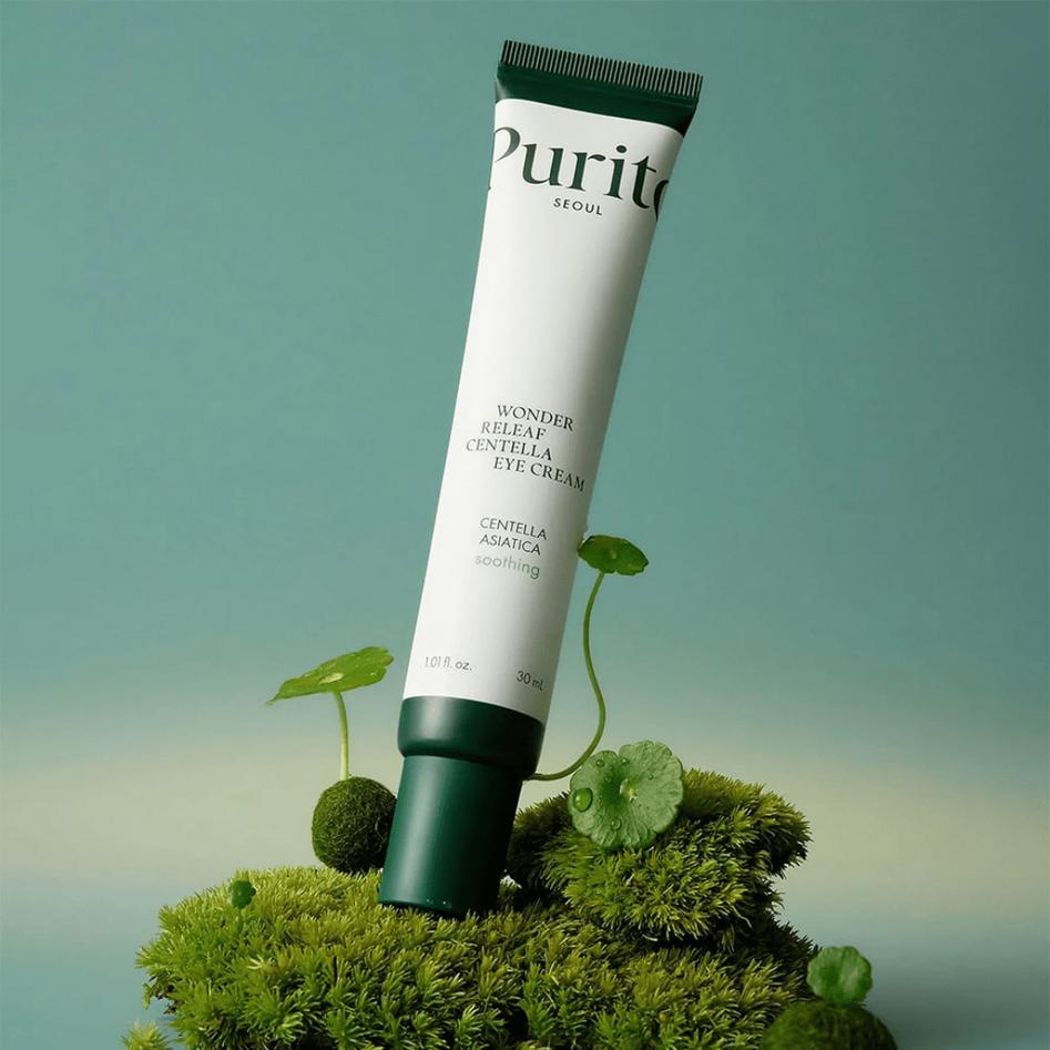 Purito Wonder Releaf Centella Eye Cream Unscented 30ml/  Anti-aging, Nourishing, Moisturizing, Korean Cosmetics, Kbeauty