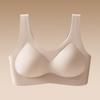 Traceless women's underwear is destined for New Year's red, gathering anti-sagging bra cover, sling vest, comfortable and beautiful back