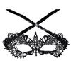 Lady Black Lace Floral Eye Mask Venetian Masquerade Fancy Party Dress