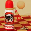 Licensed Neighbor Cartoon Kids Straw Water Bottle Double-Wall 316 Stainless Steel Insulated Cup Students