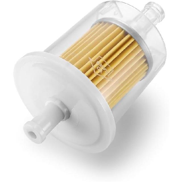 Fuel Filter Industrial High Performance neutral Inline Gas Fuel Line 3/8 Inch(about 1.9 cm)2 Pieces